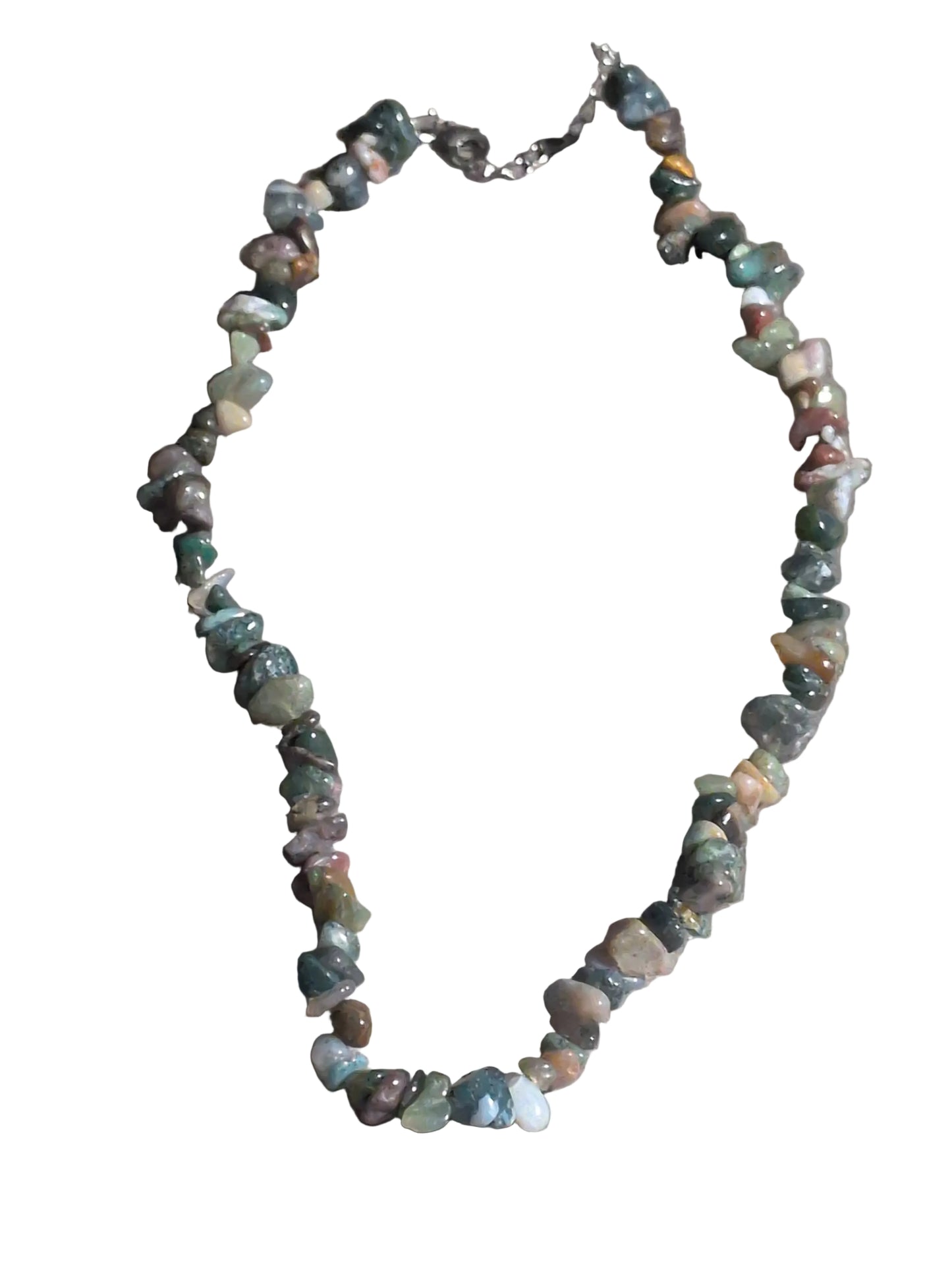 Gemstone Chips Choker- Ocean Jasper
