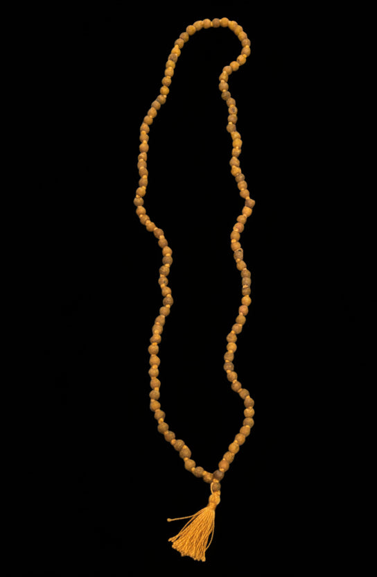 Yellow Tassel Tumeric Bead Mala