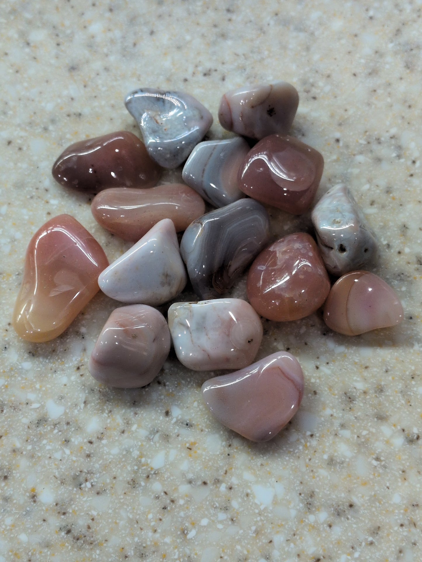 Apricot Agate Tumbled stone