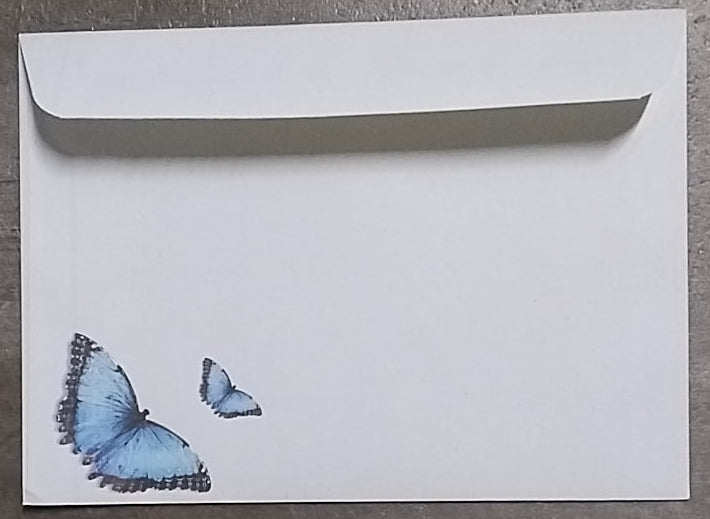 Azure Butterfly Gift Card