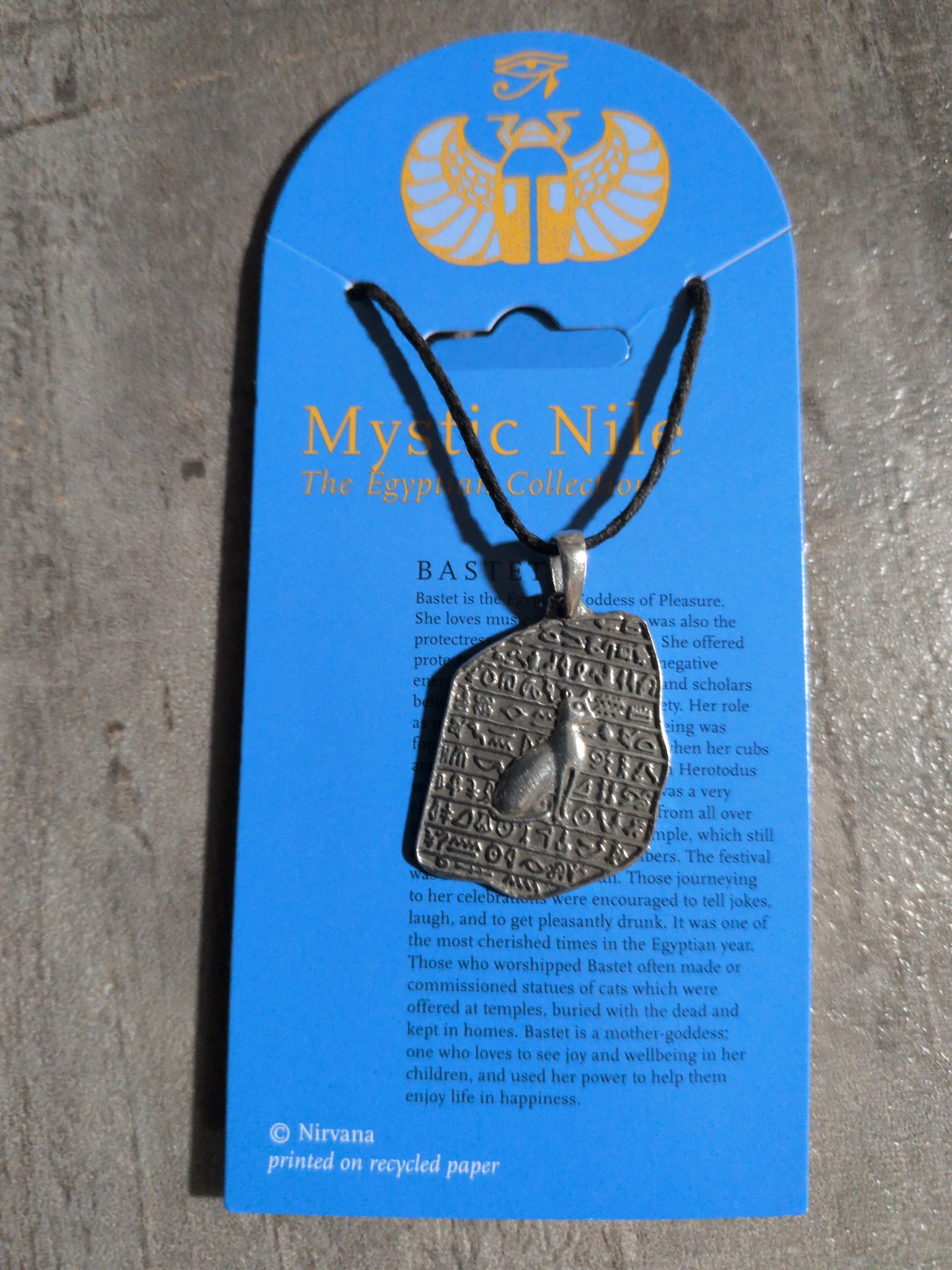 Mystic Nile (Egyptian Collection) Bastet Pewter Pendant