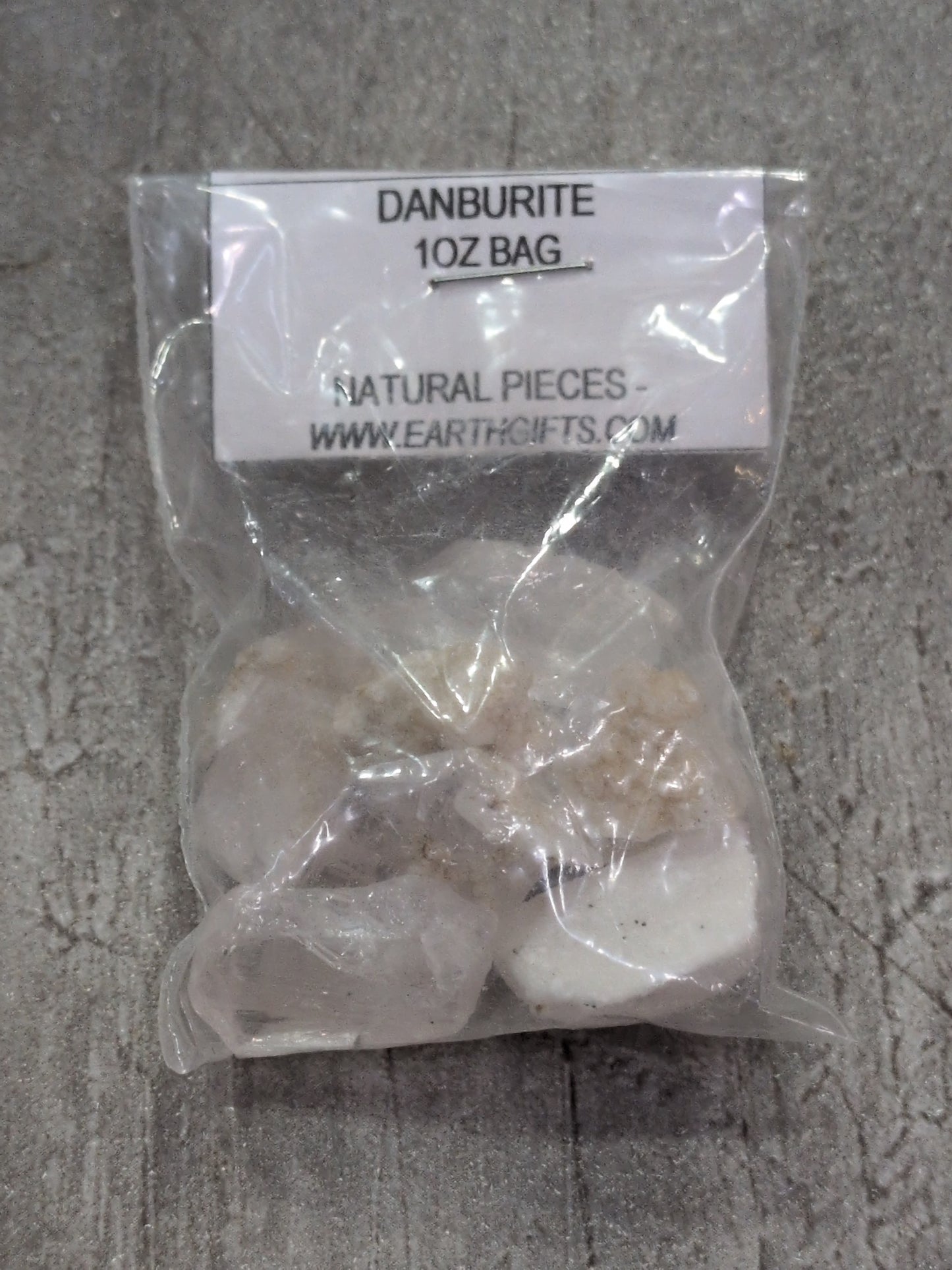 Danburite (rough stone) 10 oz bag