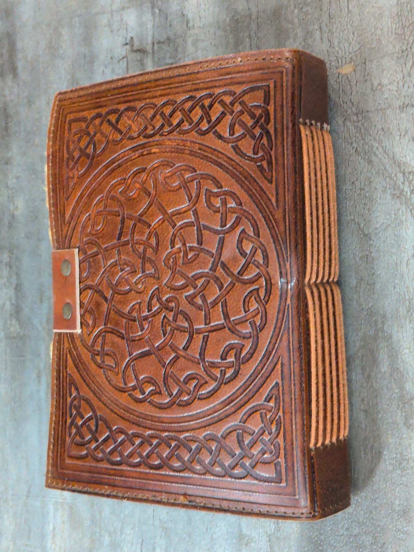 Book of Spells Leather Journal 5x7