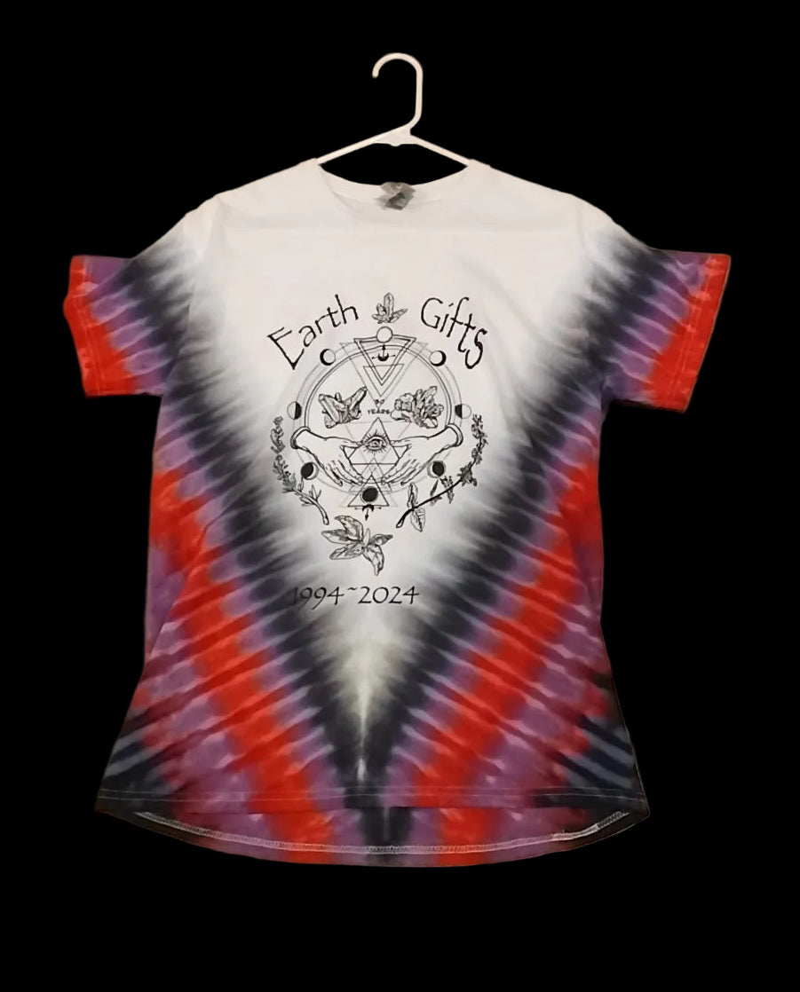 Earth Gifts 30th Anniversary Tye Dye T-shirt (Assorted colors & styles)
