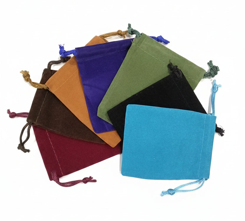 3x4" Velvet Bag-Assorted colors