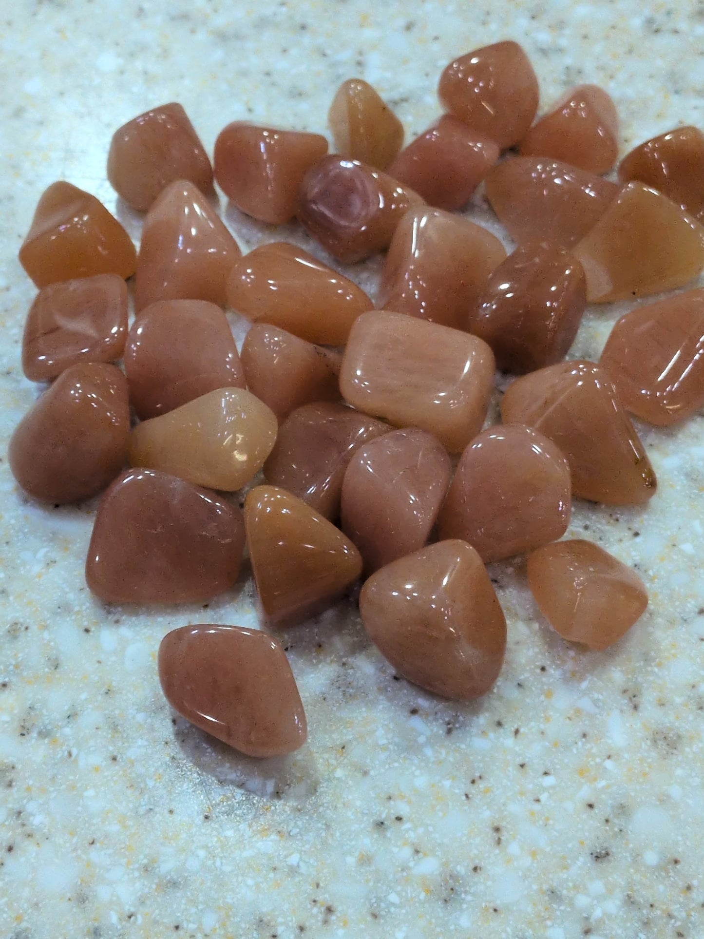 Peach Quartz Tumbled stone