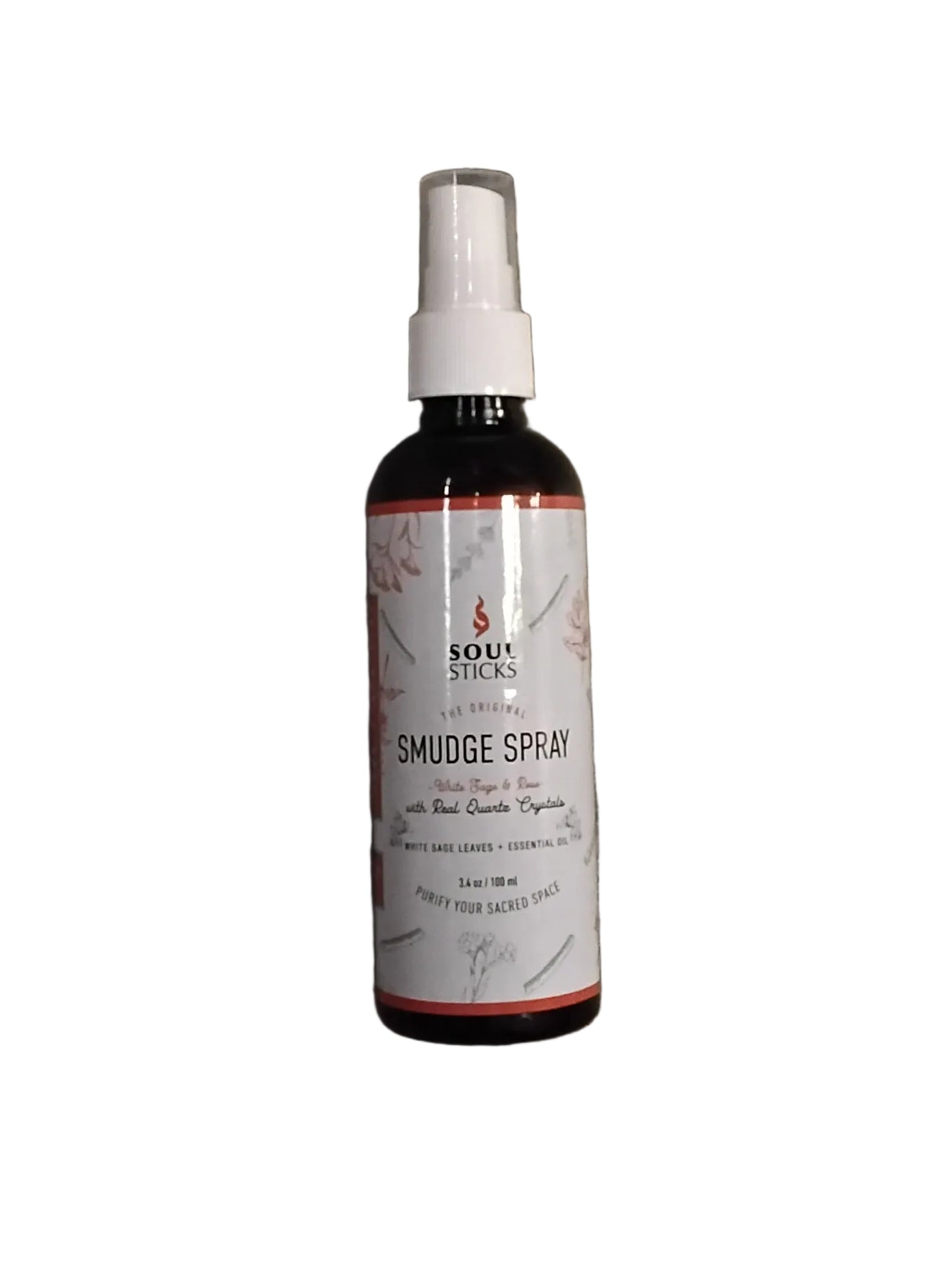 Soul Sticks Smudge Spray White Sage & Rose