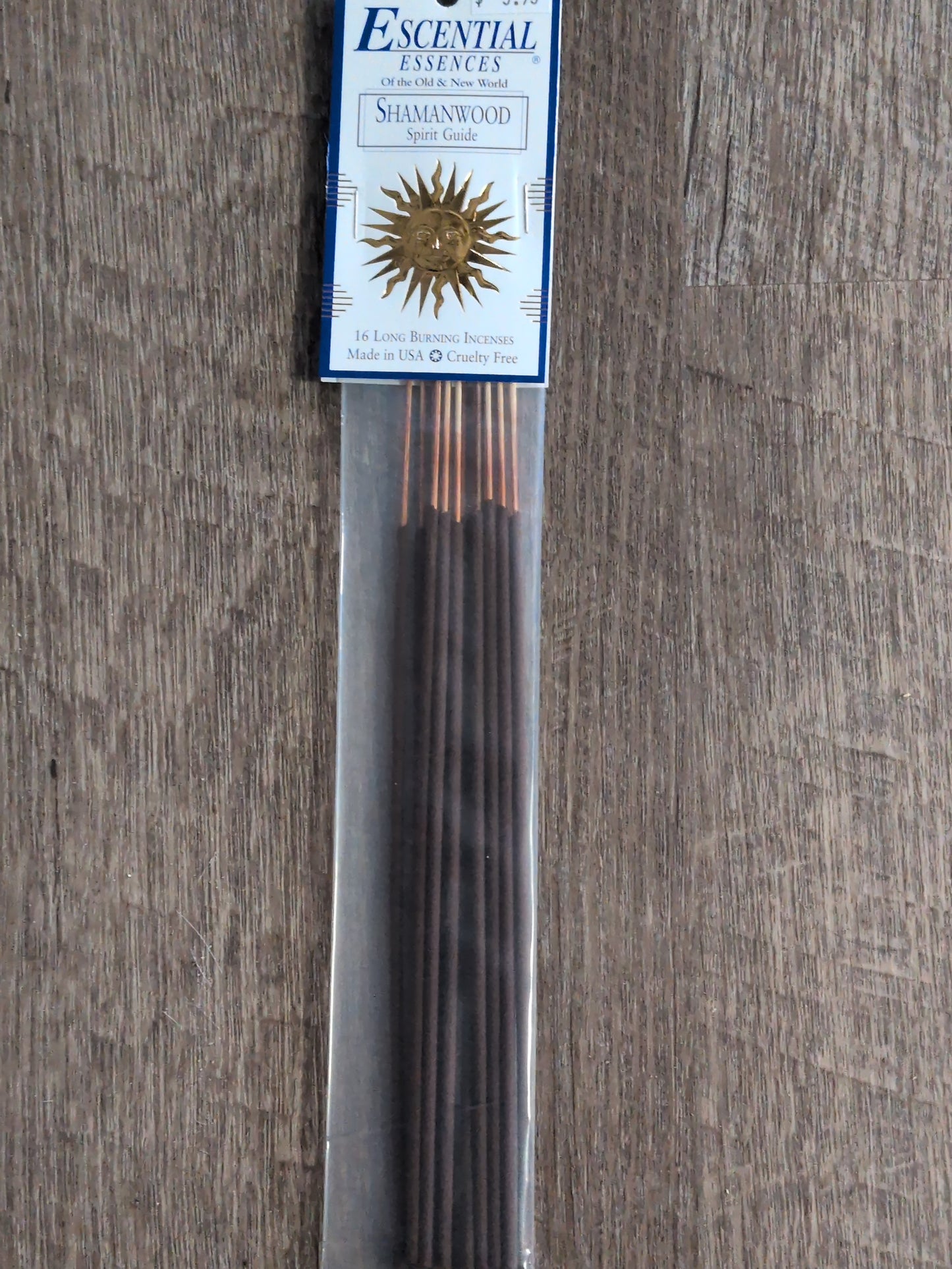 Essential Essences Incense 16 sticks Shamanwood