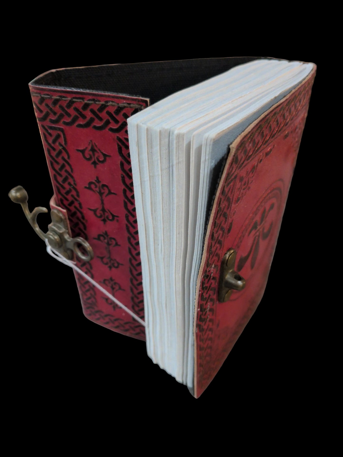 Fluer de Le Red Leather Journal 5x7