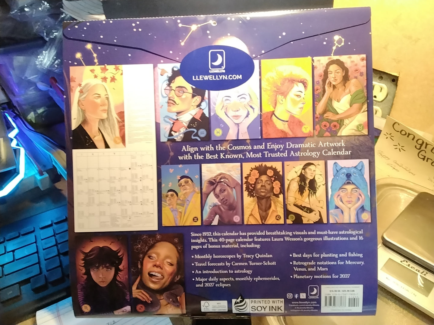 2027 Llewellyn's Astrological Calendar