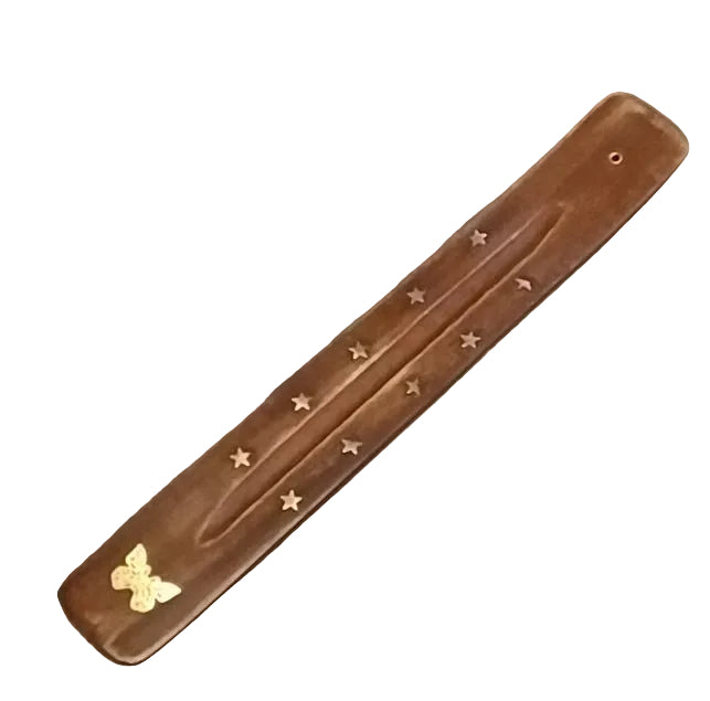 Brass Inlay Incense- Butterfly
