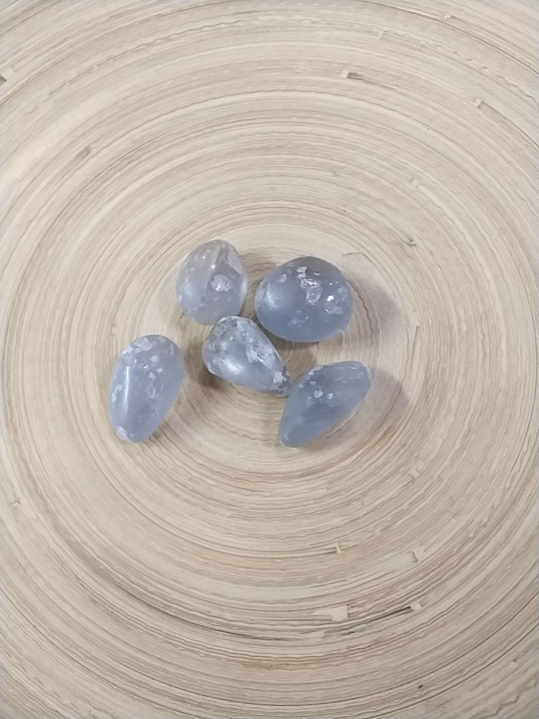 Blue Celestite Tumbled stone