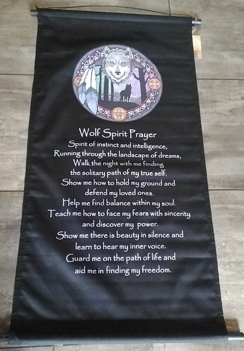 Wolf Spirit Prayer banner