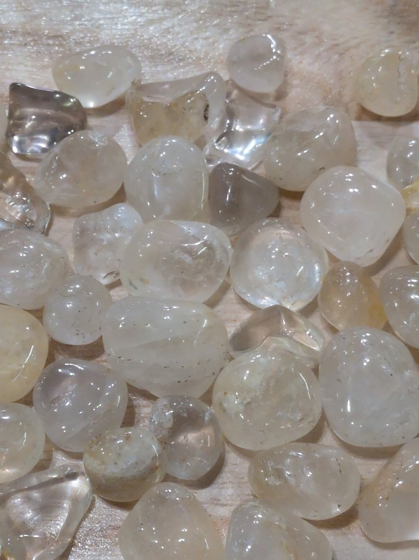 Natural Citrine Tumbled Stone