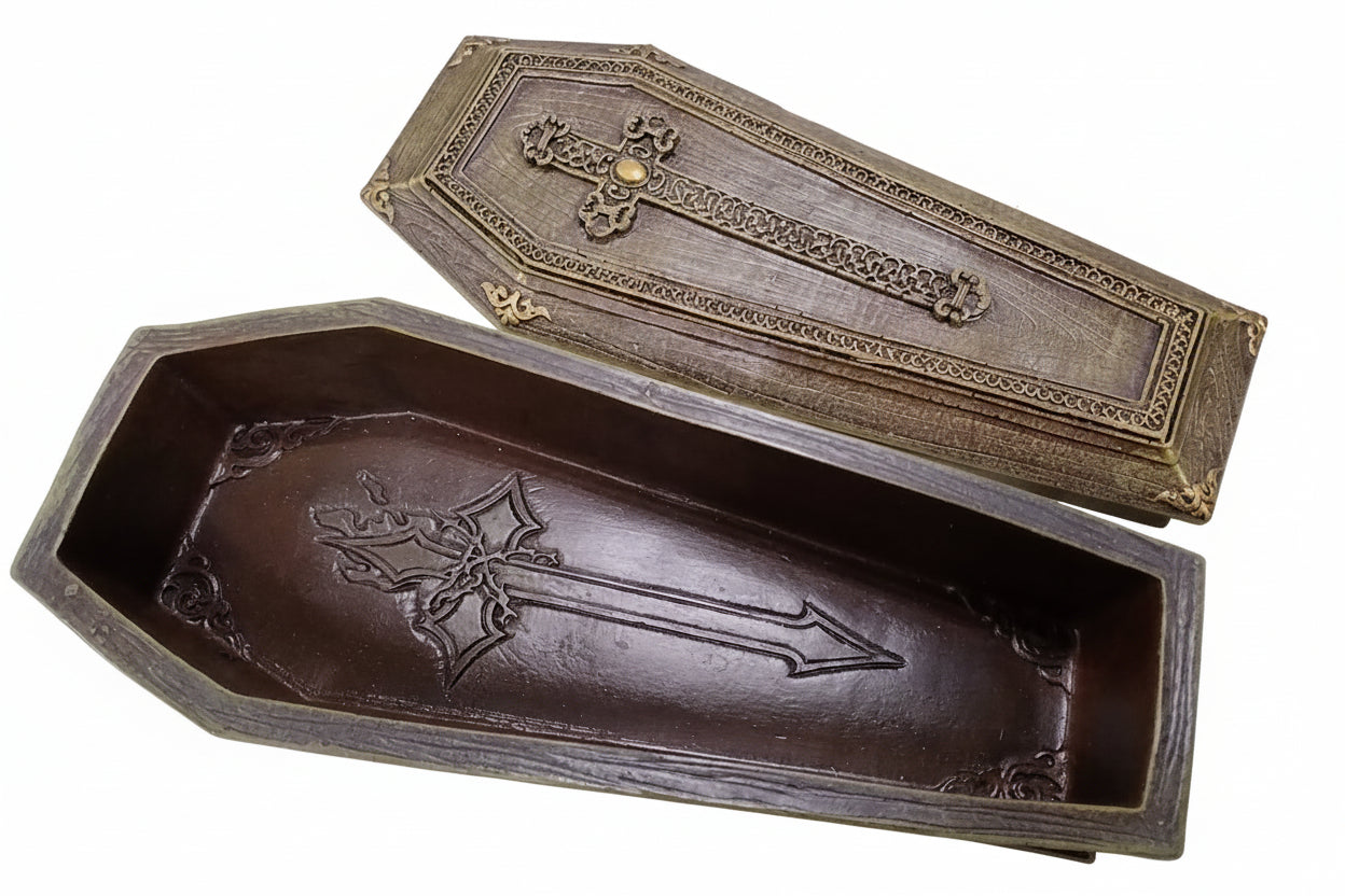 Polyresin Coffin box