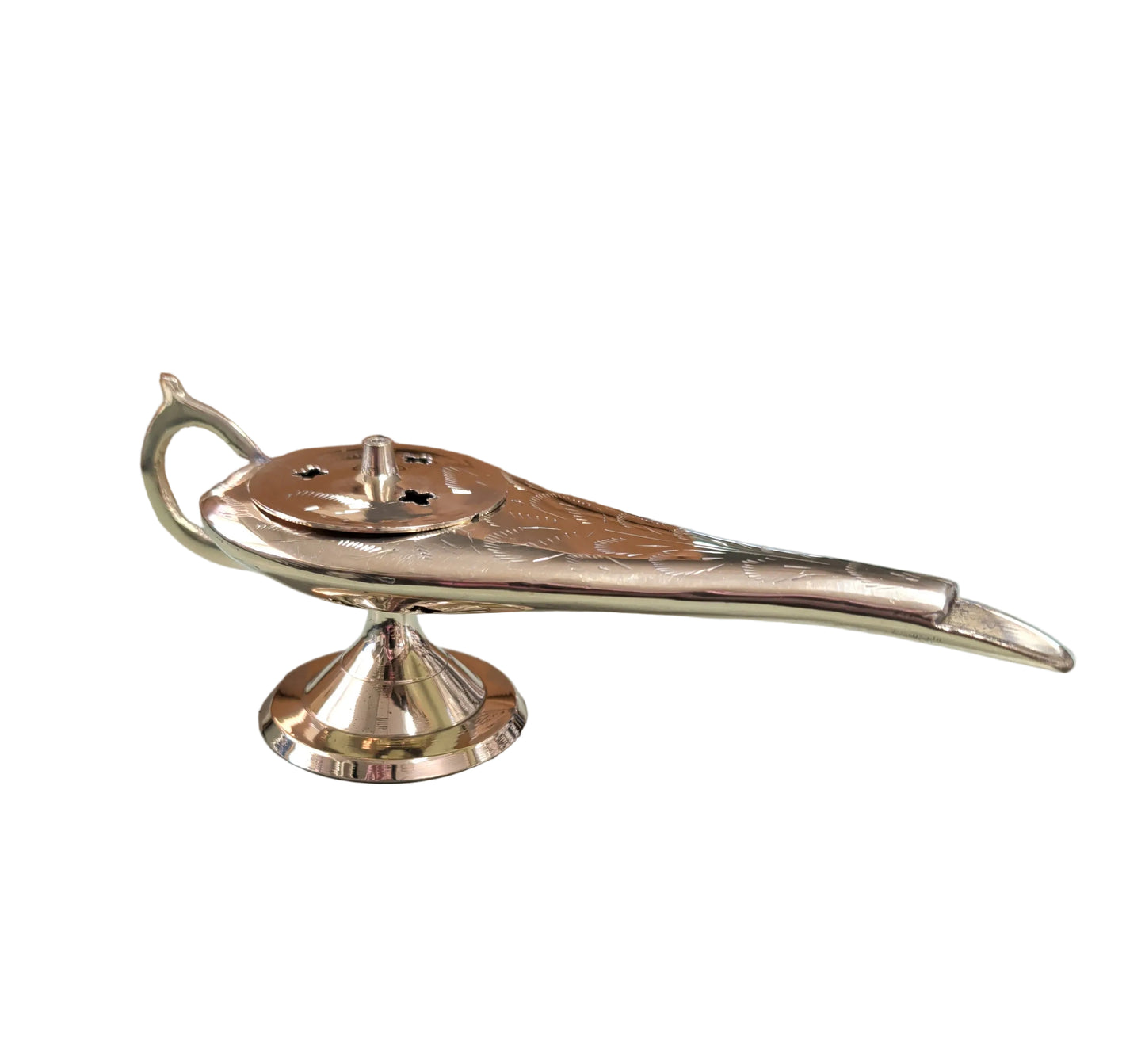 Brass Genie Lamp Incense Burner