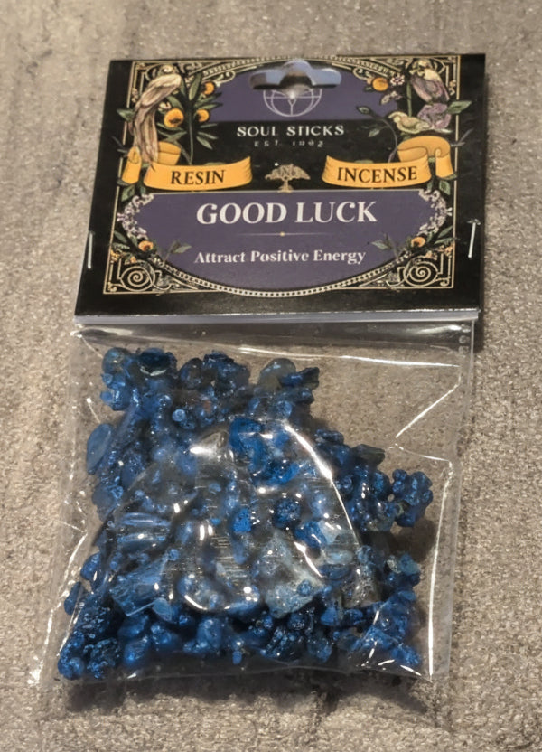 Soul Sticks Resin Incense Good Luck