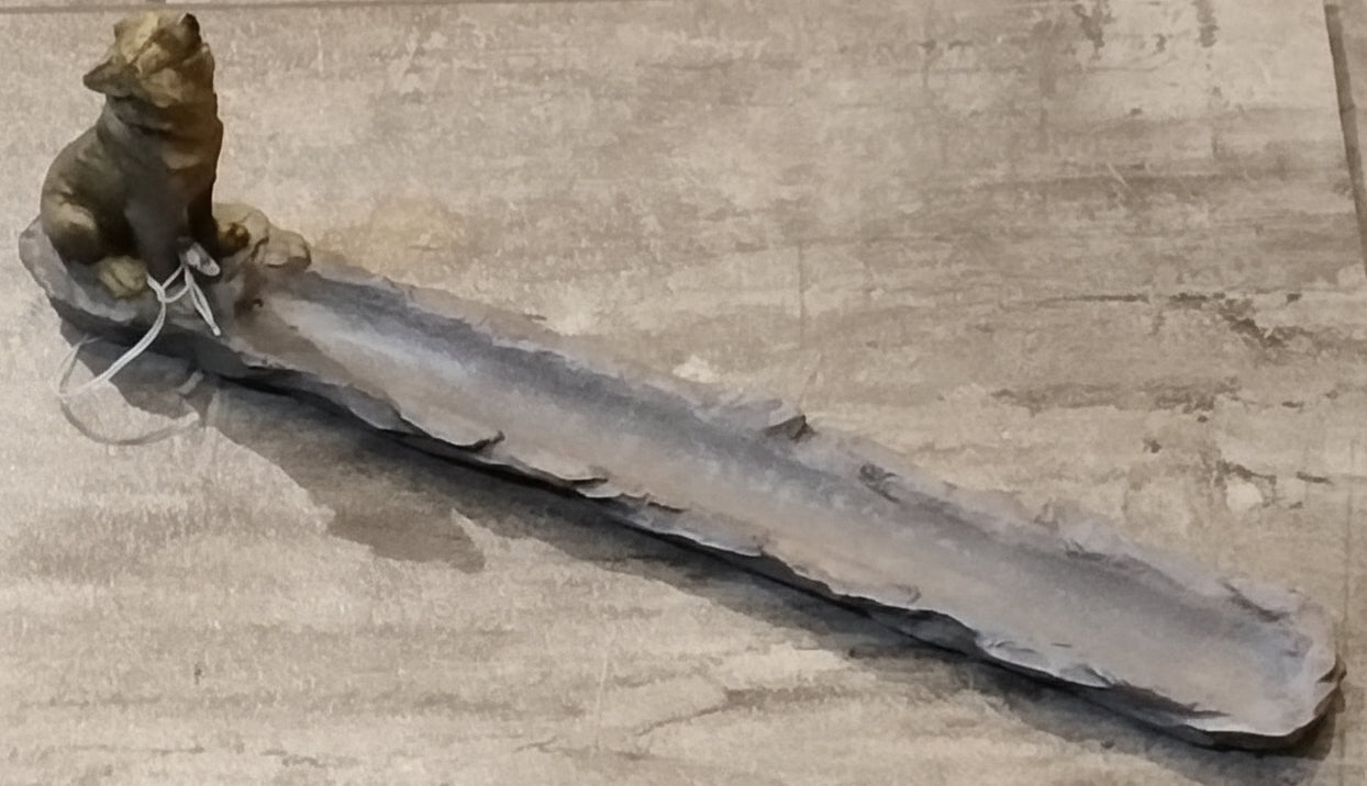 Wolf Incense burner