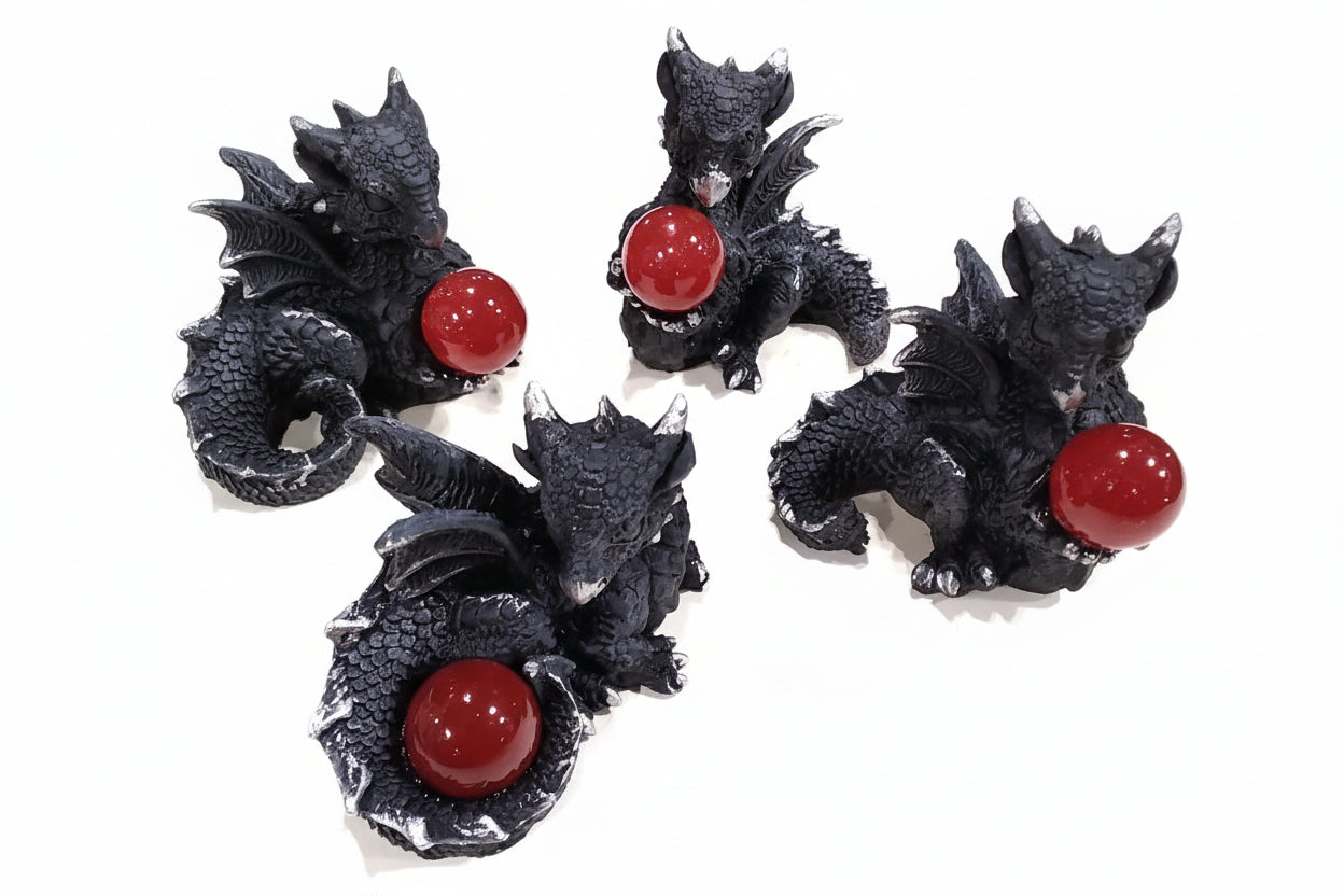 Assorted Mini Dragon w/ Red Sphere