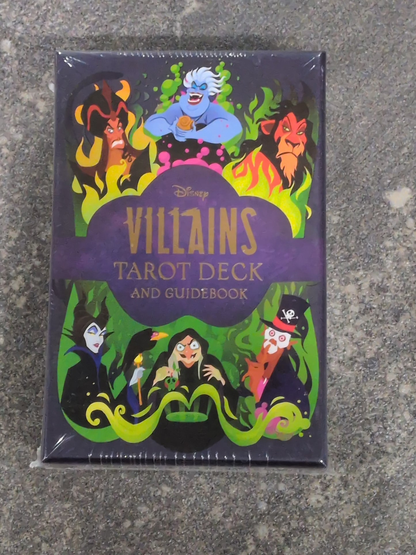Disney Villains Tarot Deck and Guidebook
