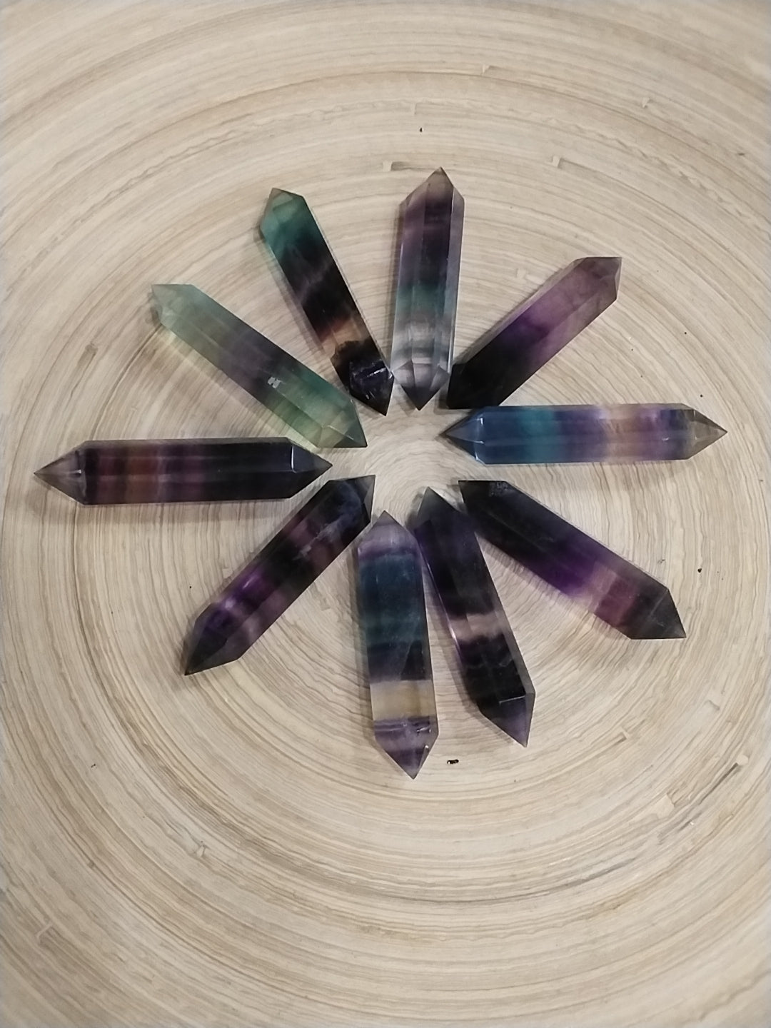 Fluorite Double Terminated Wand