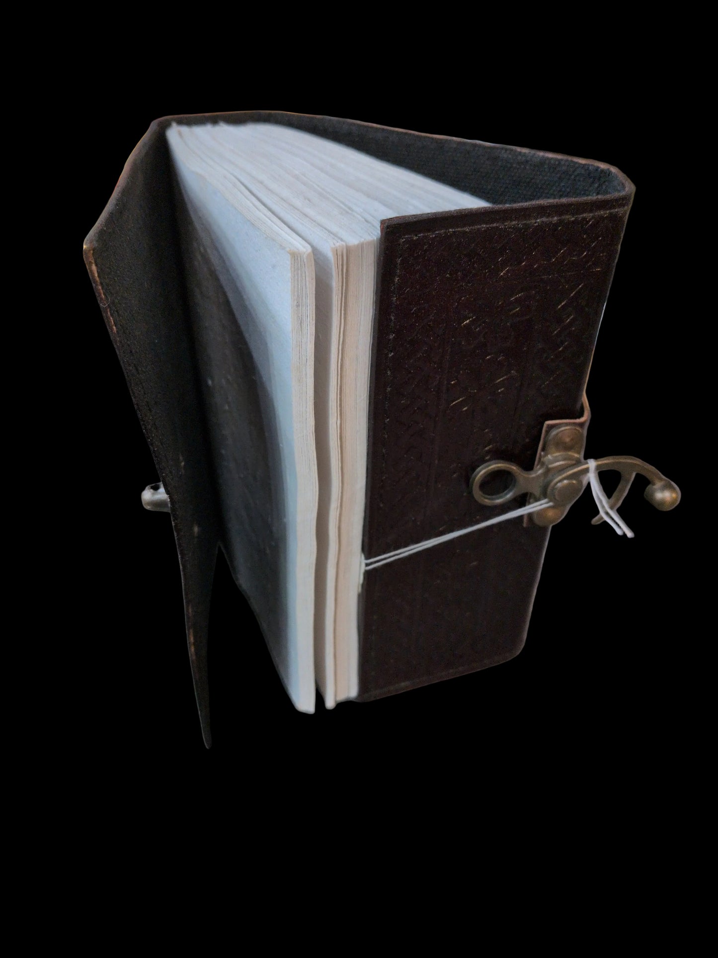 Celtic Cross Dark Leather Journal 5x7