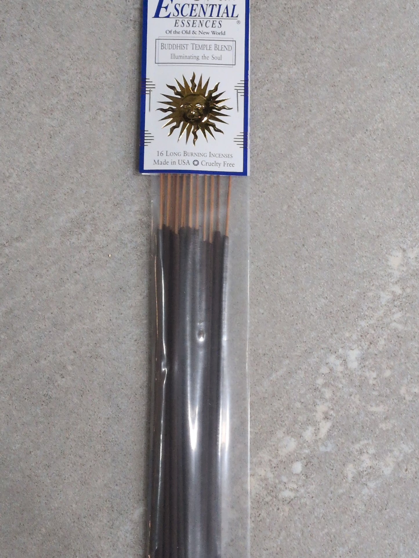 Escential Essences Incense 16 sticks Buddhist Temple Blend