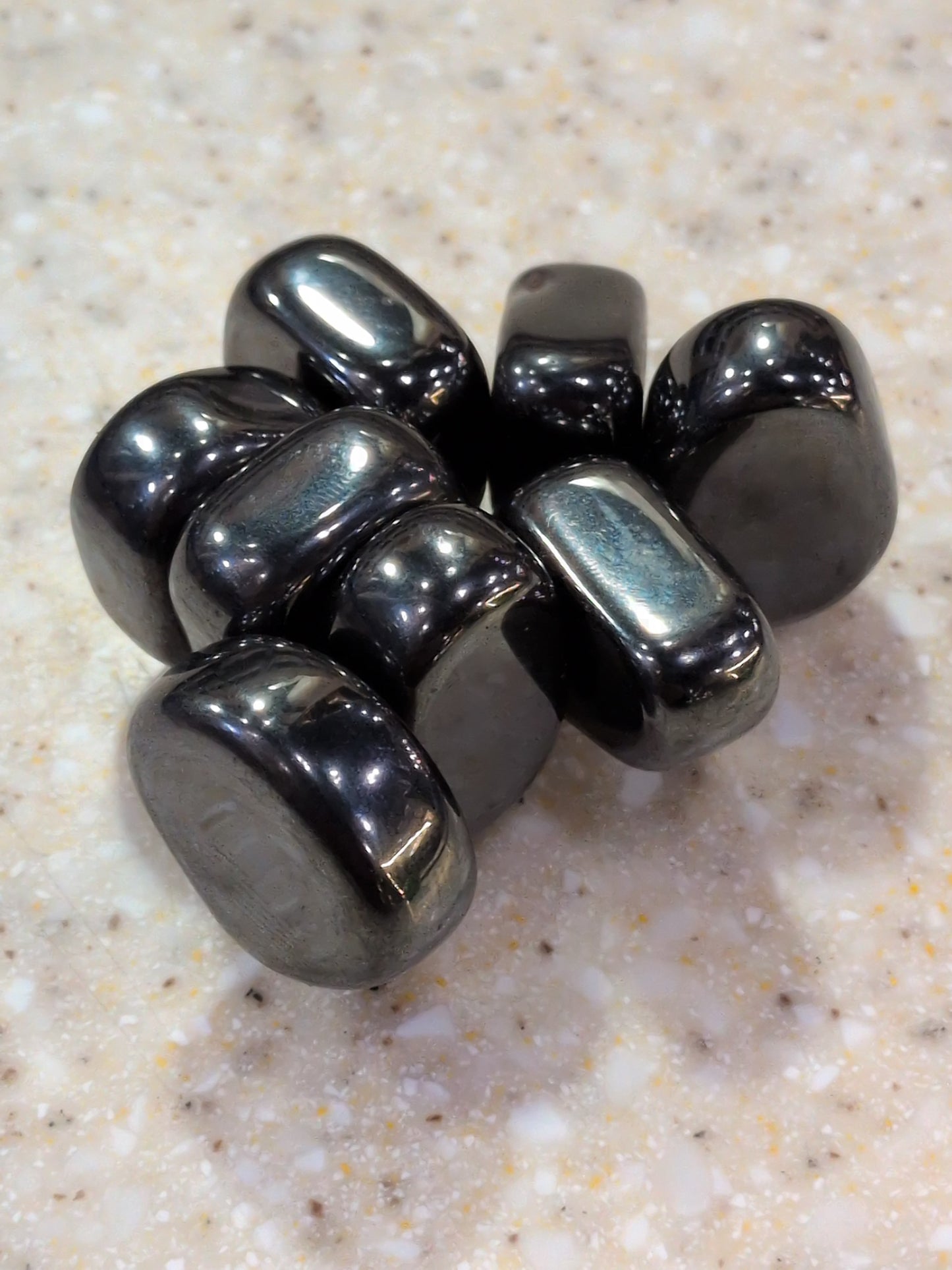 Magnetic Hematite Tumbled stone