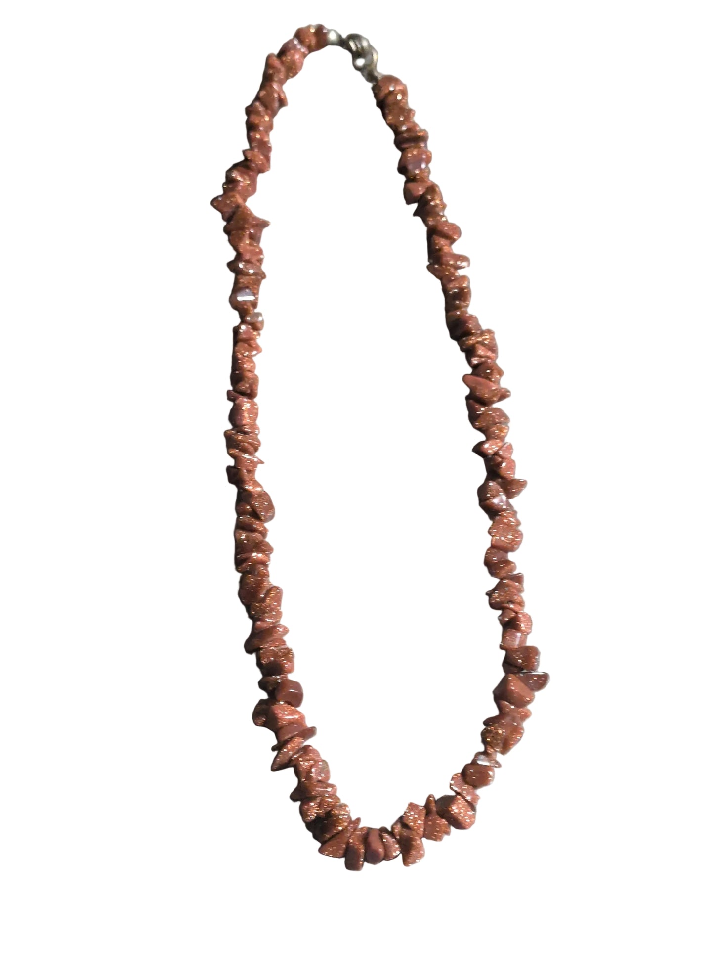 Gemstone Chips Choker- Goldstone