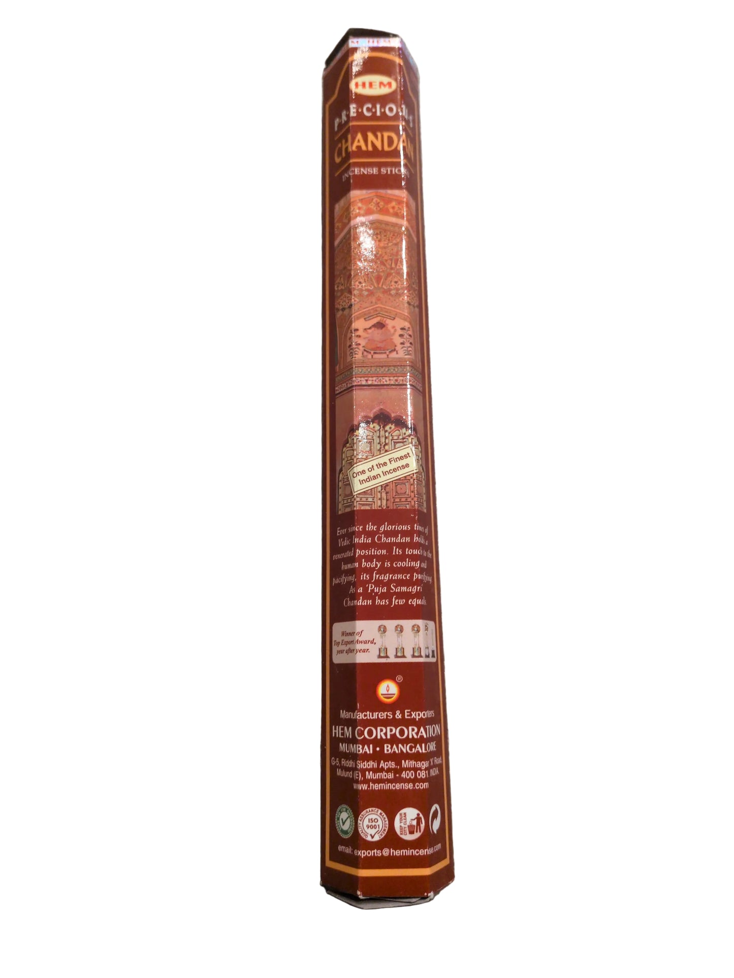 Hem Hexagonal Pack Incense 20 gr Chandan