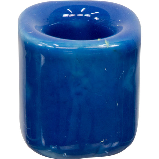 Blue chime candle holder