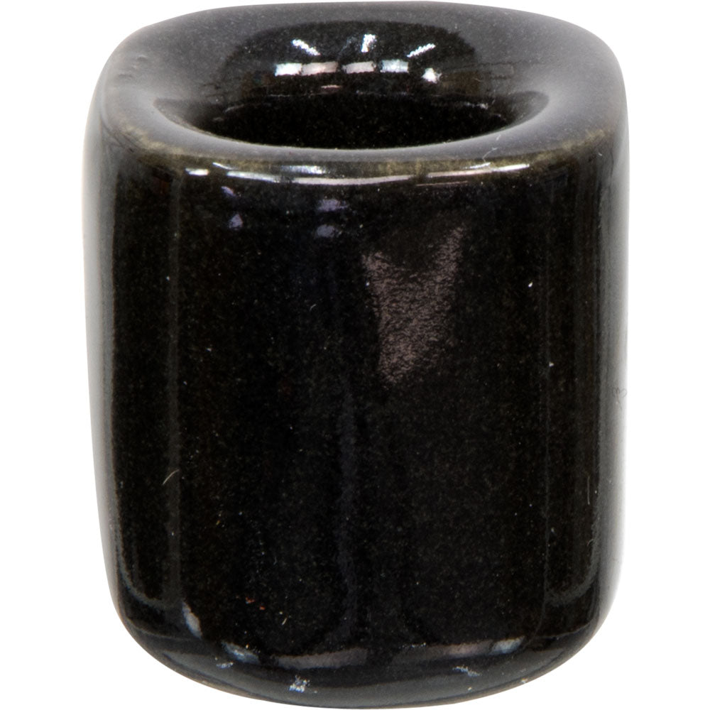 Black chime candle holder