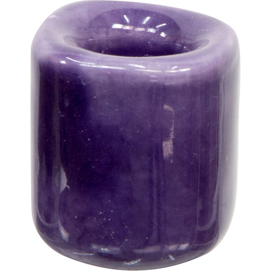 Purple chime candle holder