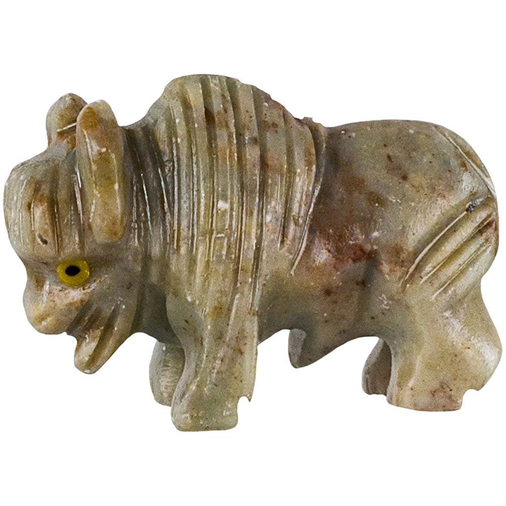Dolomite Buffalo carving spirit animal