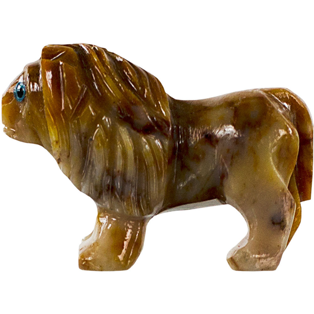 Dolomite Lion carving spirit animal