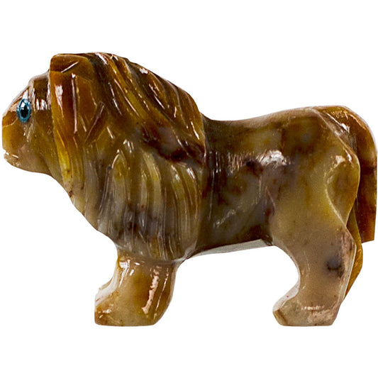 Dolomite Lion carving spirit animal