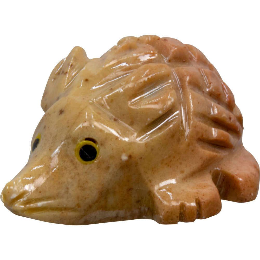 Dolomite Hedgehog carving spirit animal