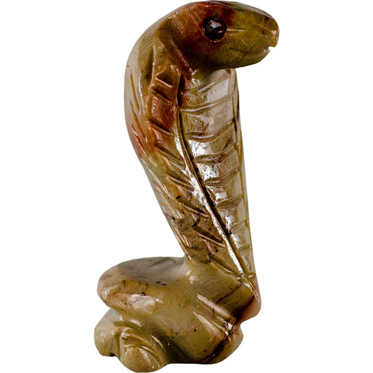 Dolomite Cobra carving spirit animal