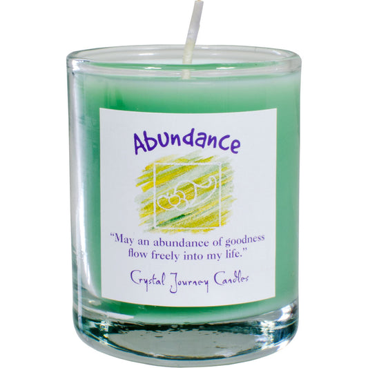 Abundance Soy Herbal Votive Candle