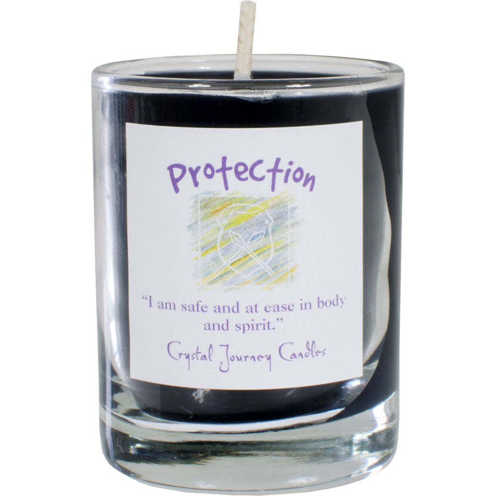Protection Soy Herbal Votive Candle