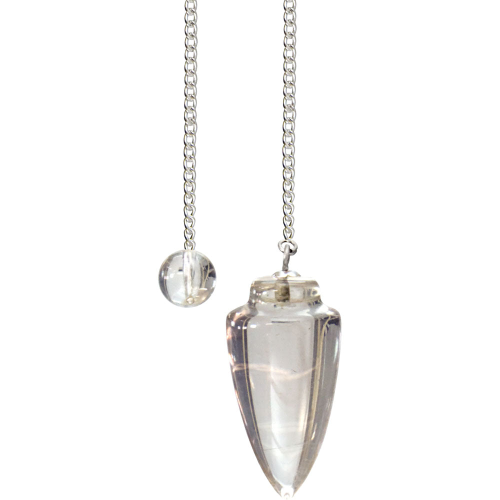 Pendulum Curved Clear Quartz