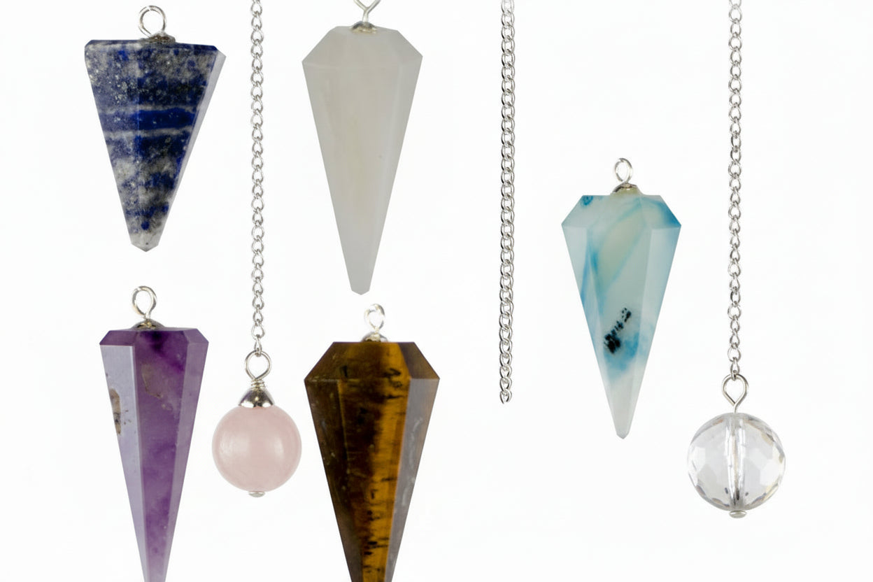 Pendulum Hexagonal Assorted Stones