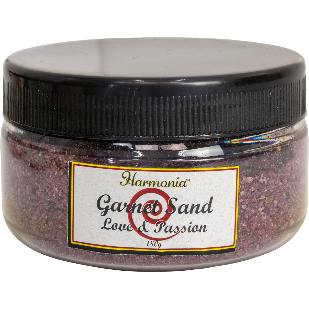 Gemstone Sand Jar 180 gr - Garnet