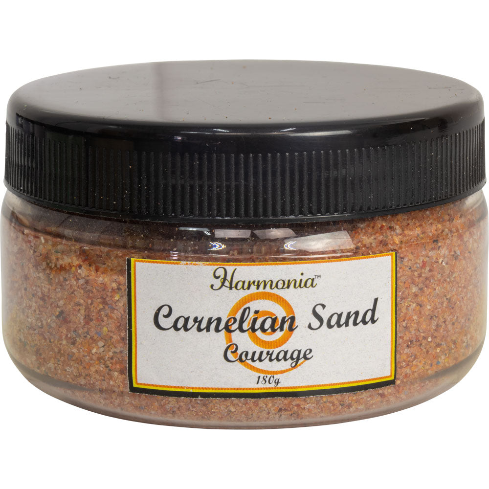 Gemstone Sand Jar 180 gr - Carnelian