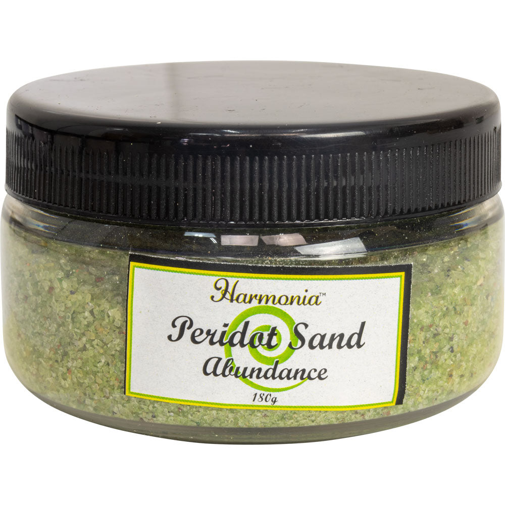 Gemstone Sand Jar 180 gr - Peridot