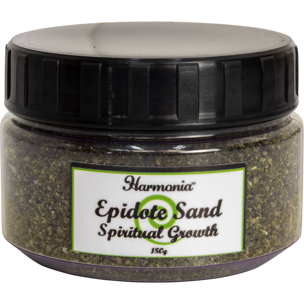 Gemstone Sand Jar 180 gr - Epidote