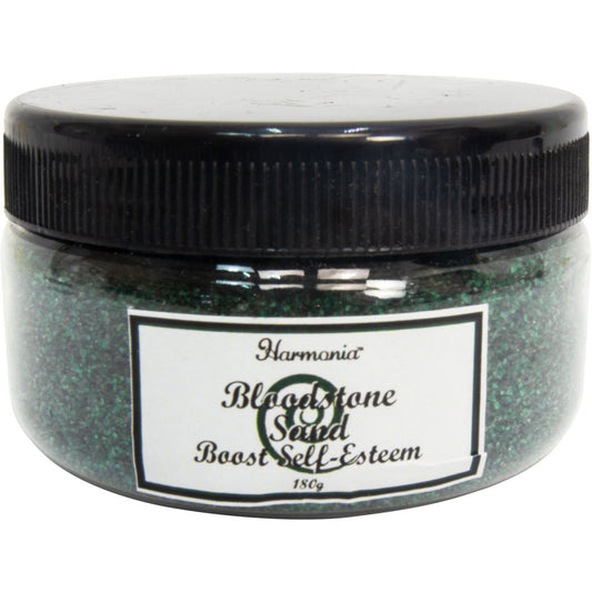 Gemstone Sand Jar 180 gr - Bloodstone