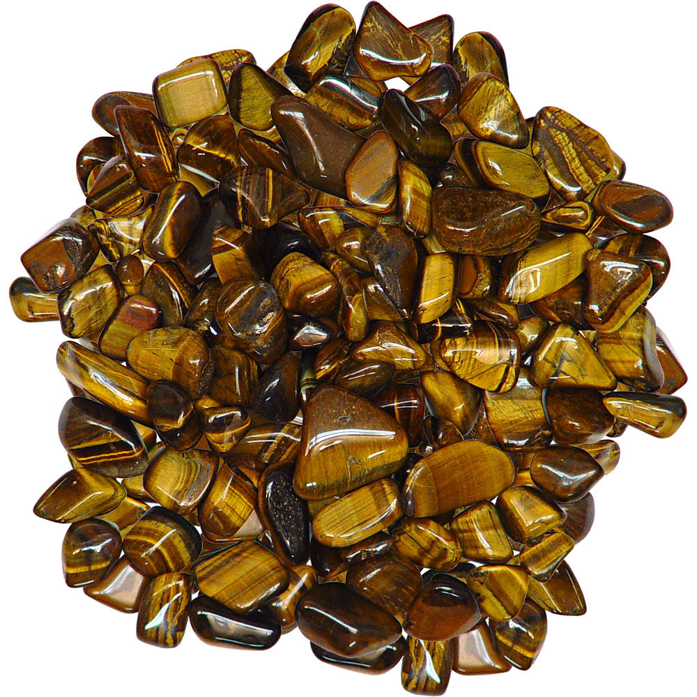 Gold Tiger Eye Tumbled Stone