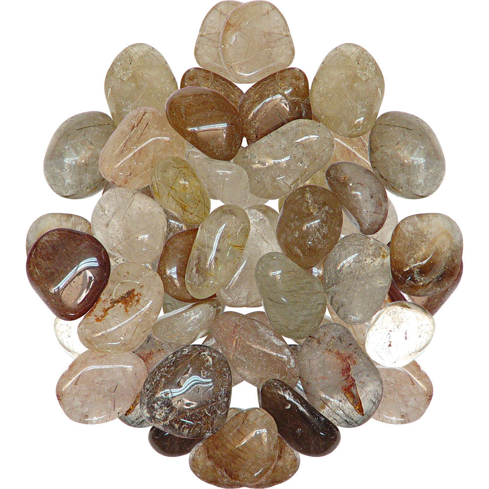 Rutilated Quartz Tumbled Stone