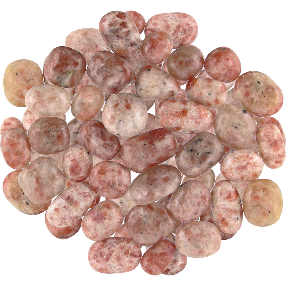 Sunstone (natural) Tumbled stone